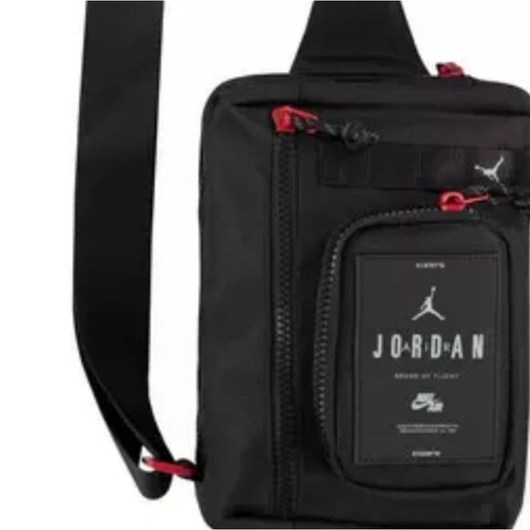 Jordan Hesi Crossbody Bag- Black - Picture 2 of 8